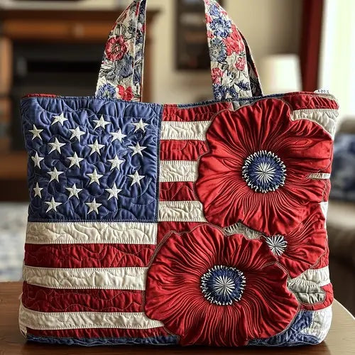 Willow | Women's Quilted Tote Bag Handmade Unique Print