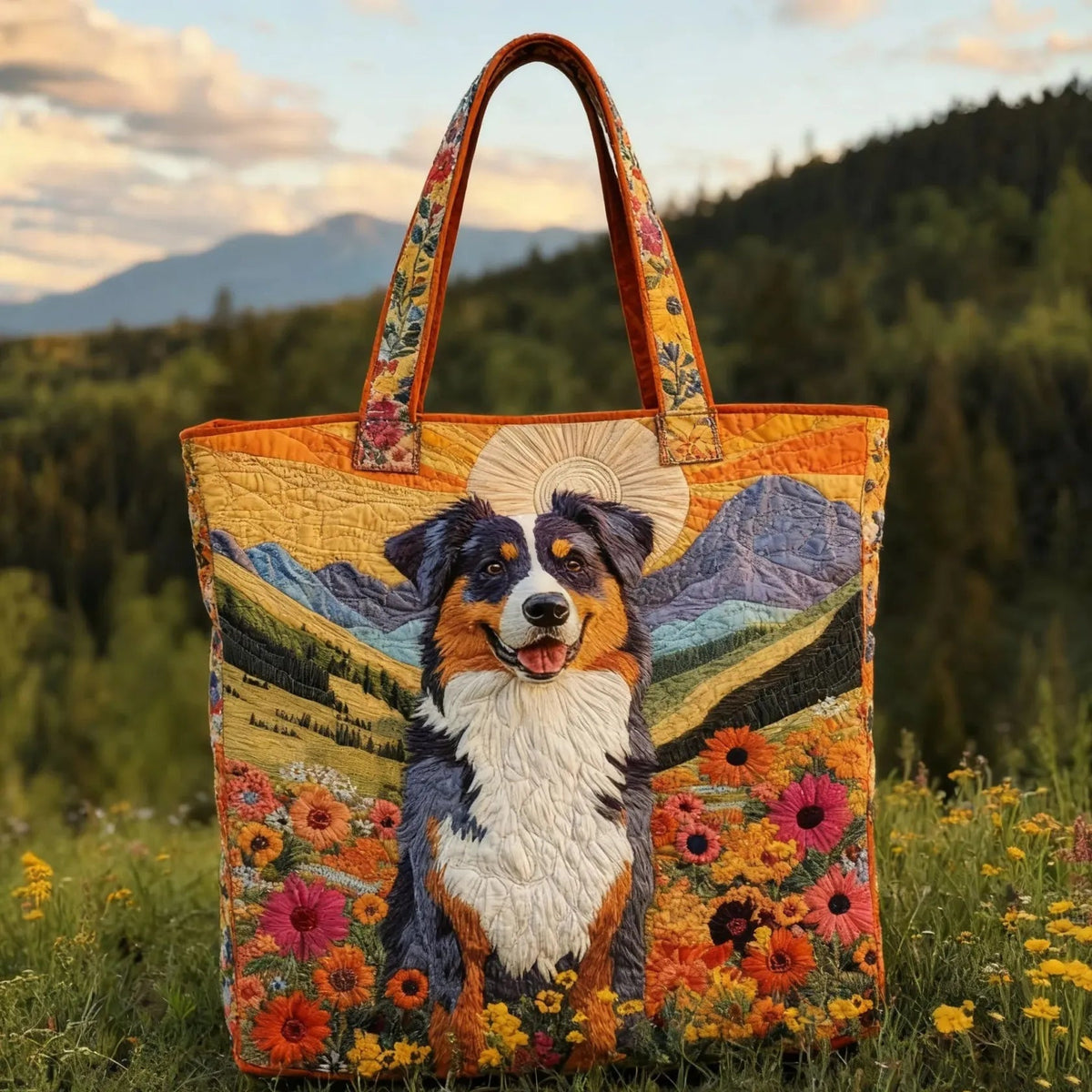 Willow | Women's Quilted Tote Bag Handmade Unique Print