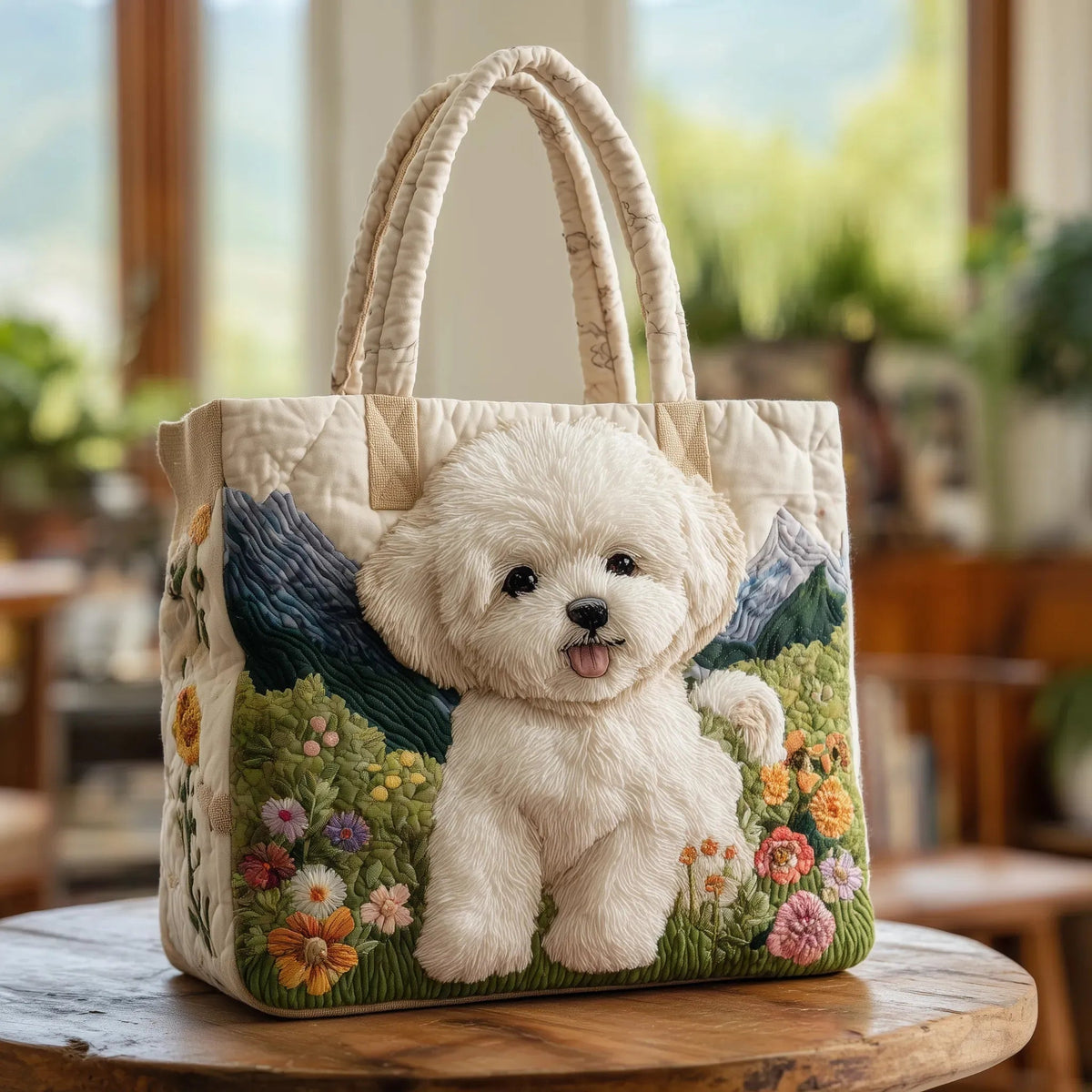 Willow | Women's Quilted Tote Bag Handmade Unique Print