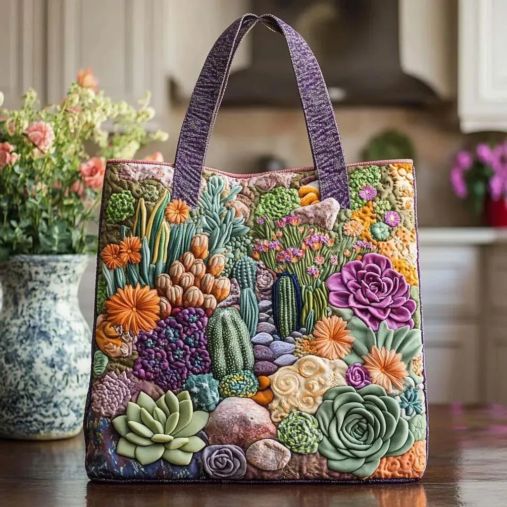 Willow | Women's Quilted Tote Bag Handmade Unique Print