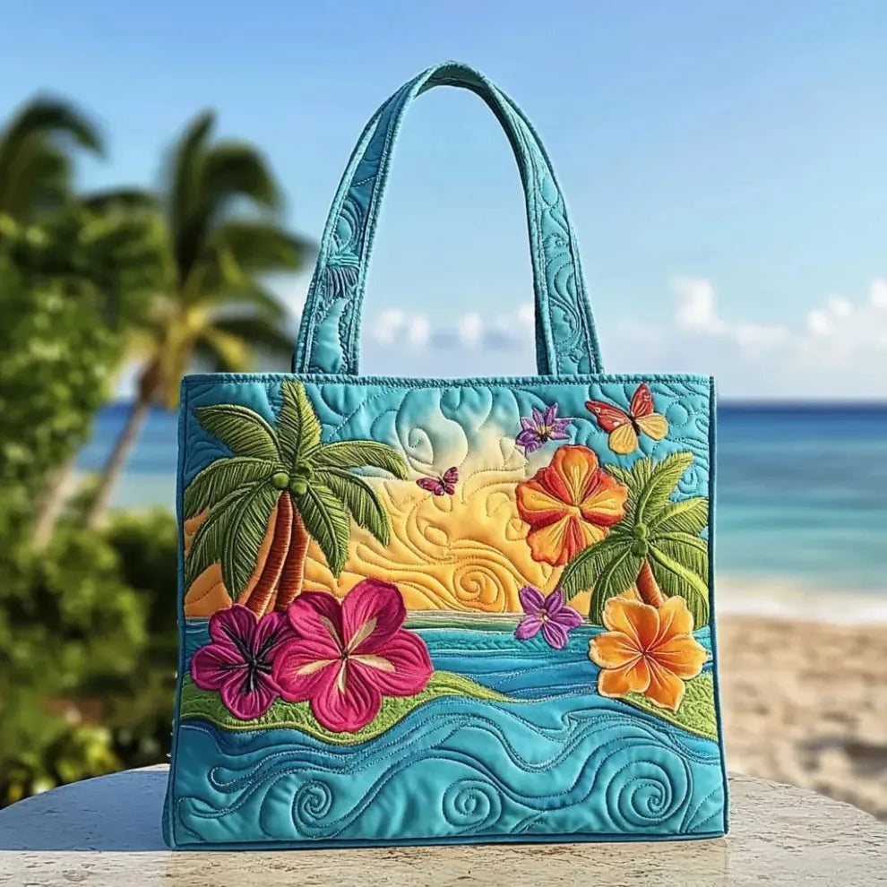 Willow | Women's Quilted Tote Bag Handmade Unique Print
