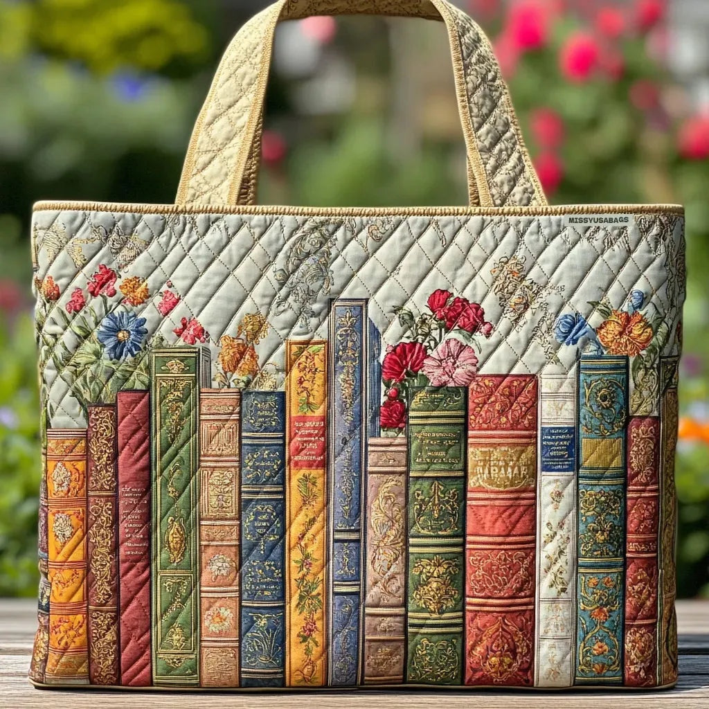 Willow | Women's Quilted Tote Bag Handmade Unique Print