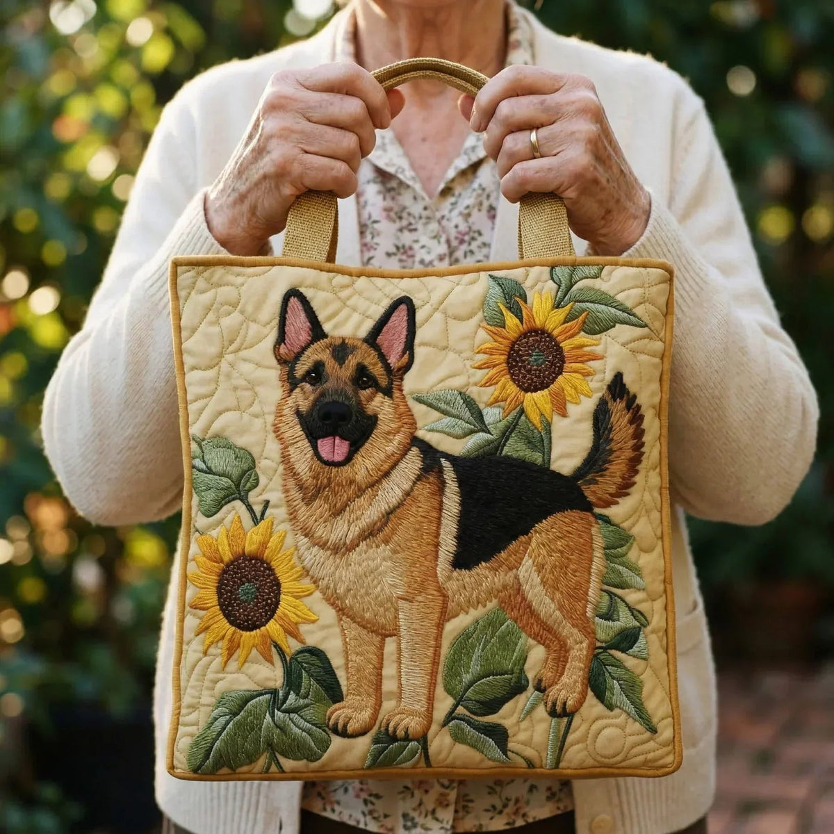 Willow | Women's Quilted Tote Bag Handmade Unique Print
