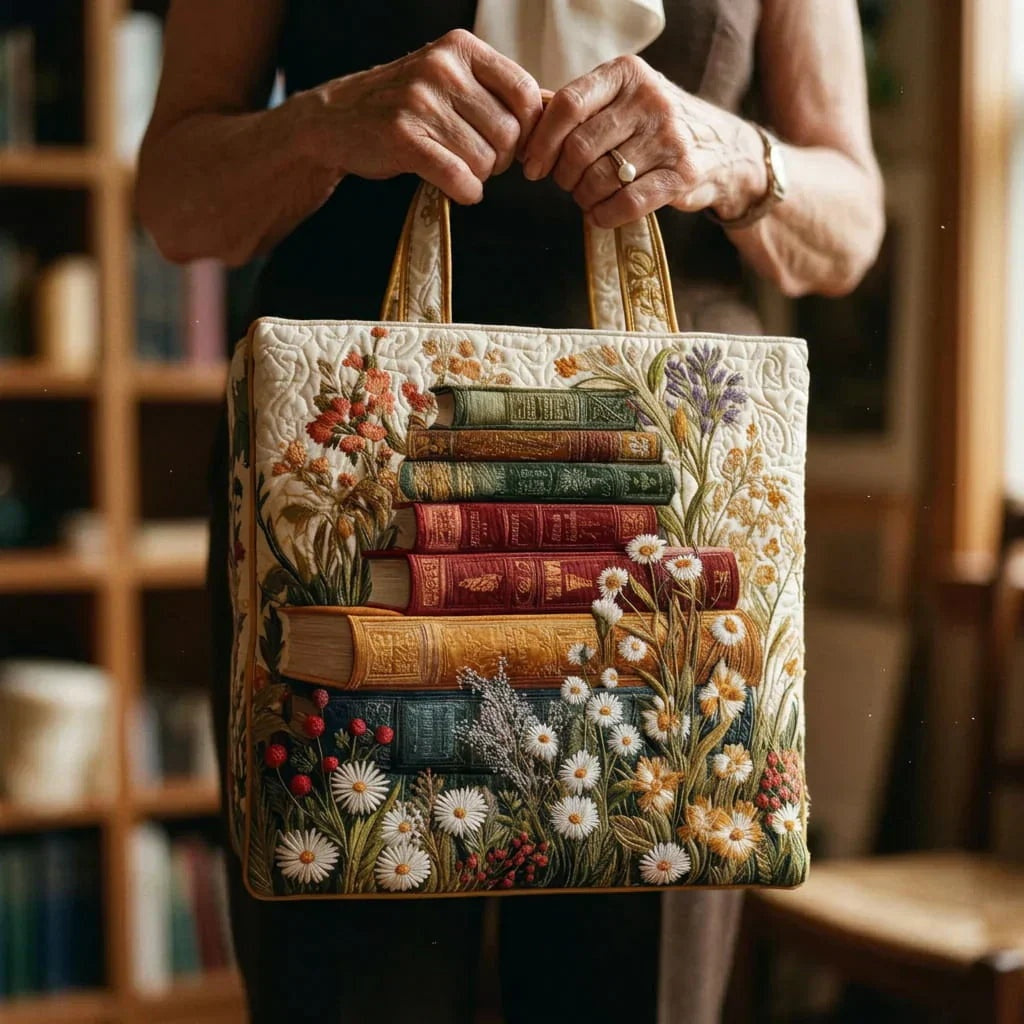 Willow | Women's Quilted Tote Bag Handmade Unique Print