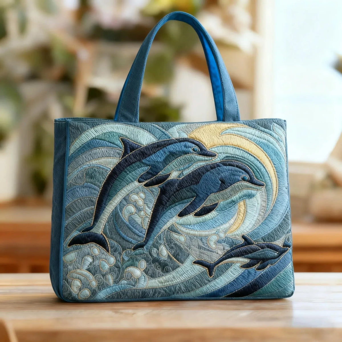 Willow | Women's Quilted Tote Bag Handmade Unique Print