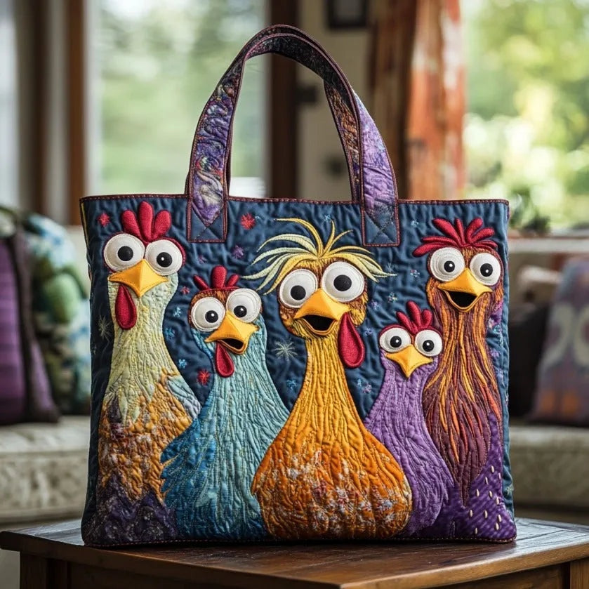 Willow | Women's Quilted Tote Bag Handmade Unique Print