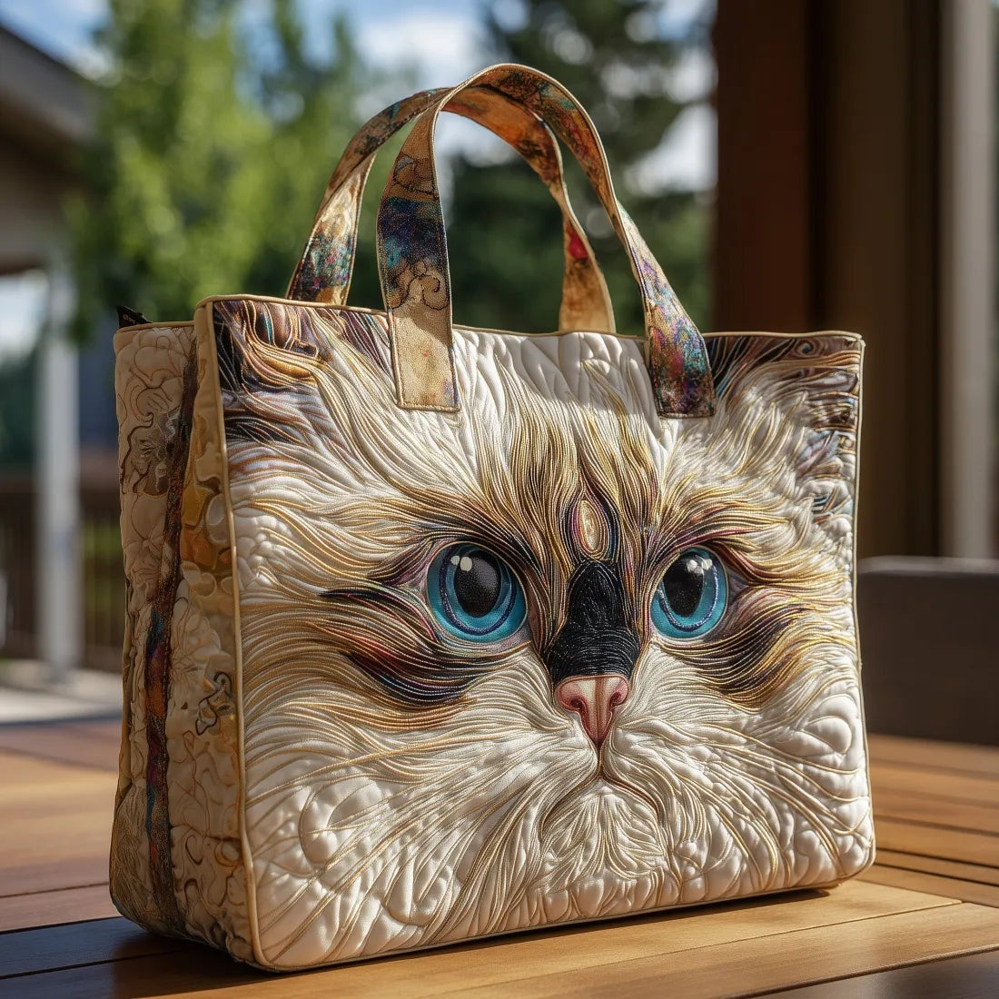 Willow | Women's Quilted Tote Bag Handmade Unique Print