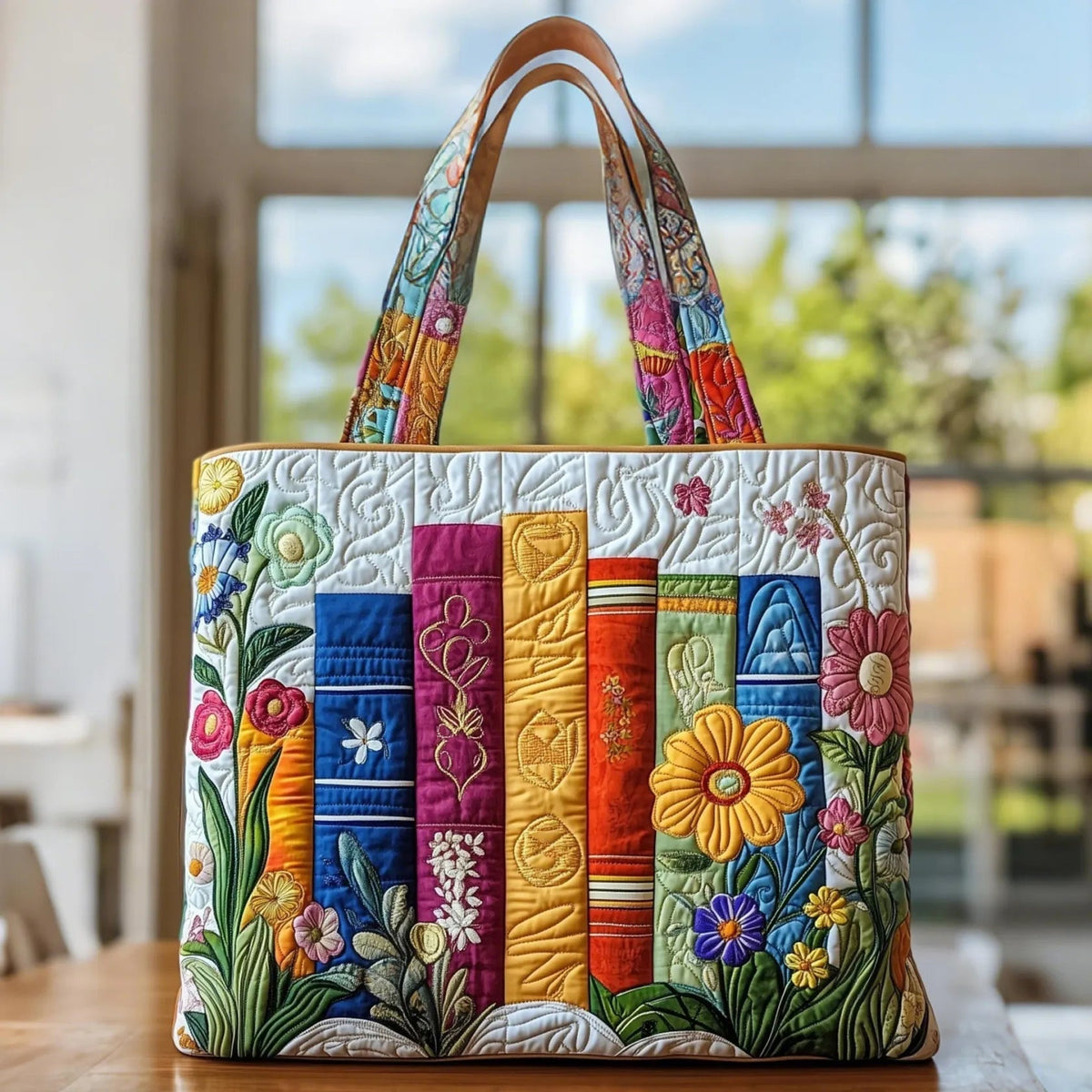 Willow | Women's Quilted Tote Bag Handmade Unique Print