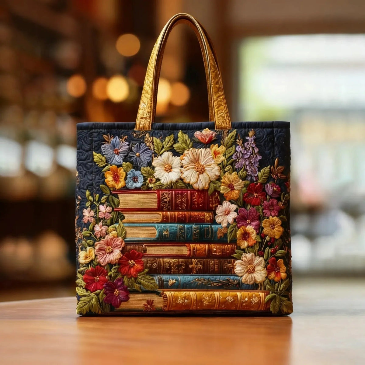 Willow | Women's Quilted Tote Bag Handmade Unique Print