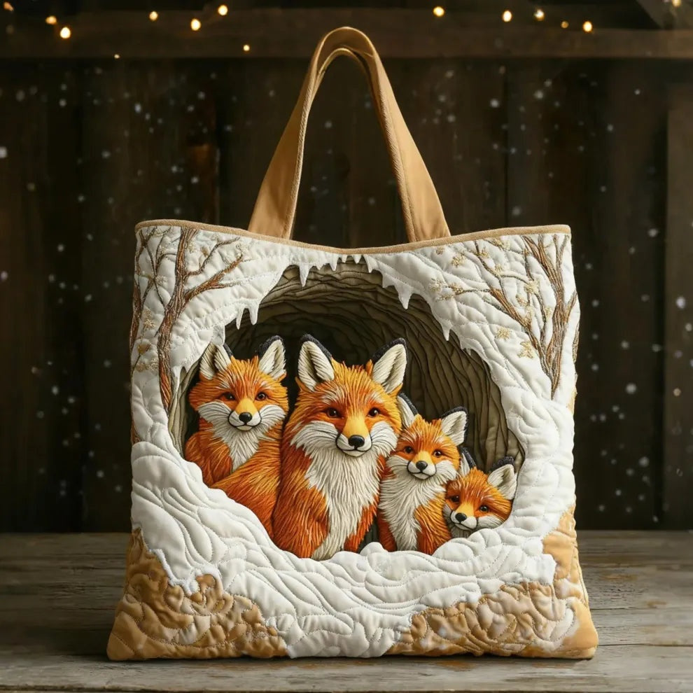 Willow | Women's Quilted Tote Bag Handmade Unique Print