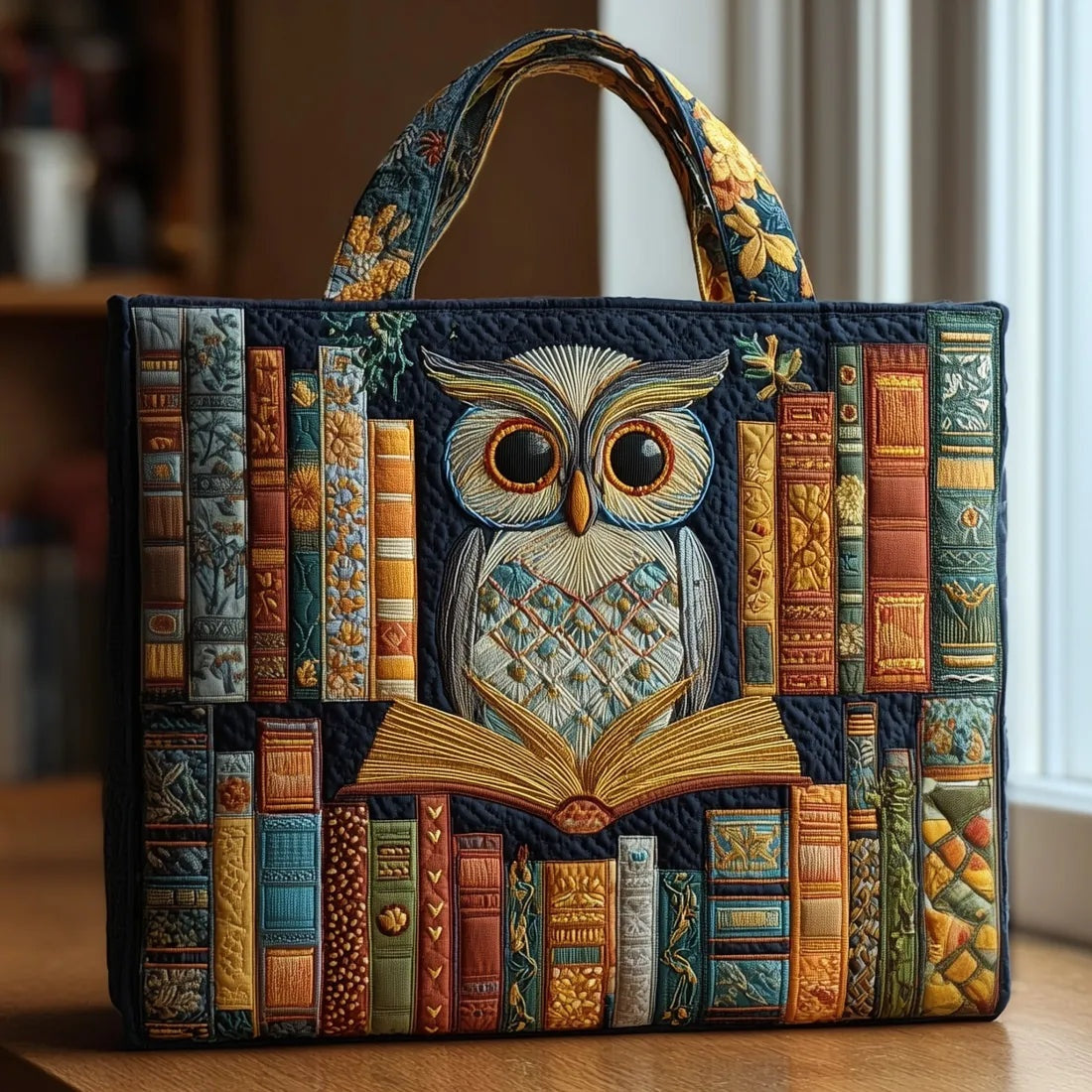 Willow | Women's Quilted Tote Bag Handmade Unique Print