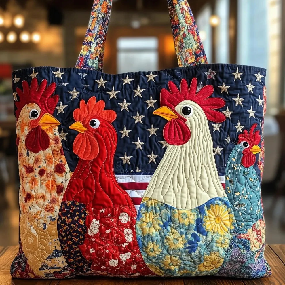 Willow | Women's Quilted Tote Bag Handmade Unique Print