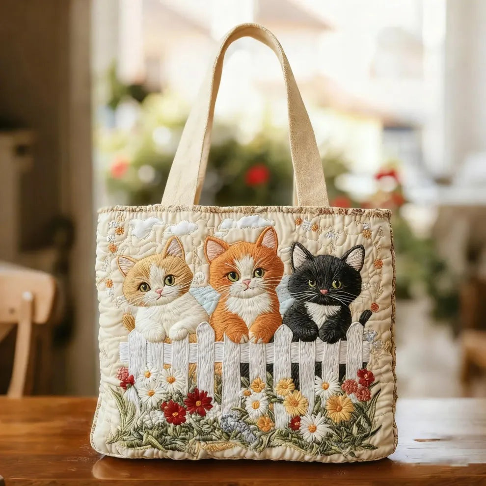 Willow | Women's Quilted Tote Bag Handmade Unique Print