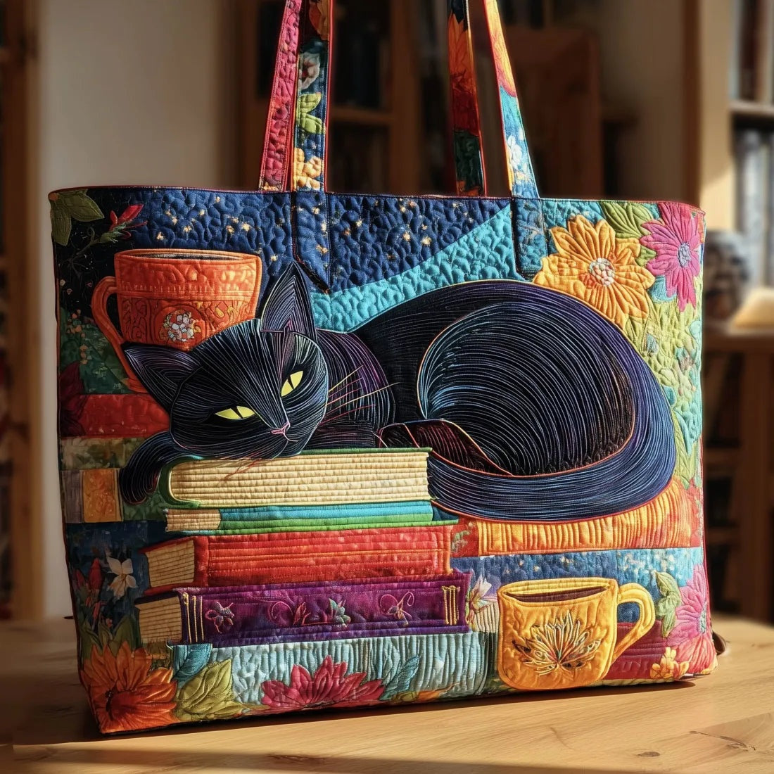 Willow | Women's Quilted Tote Bag Handmade Unique Print