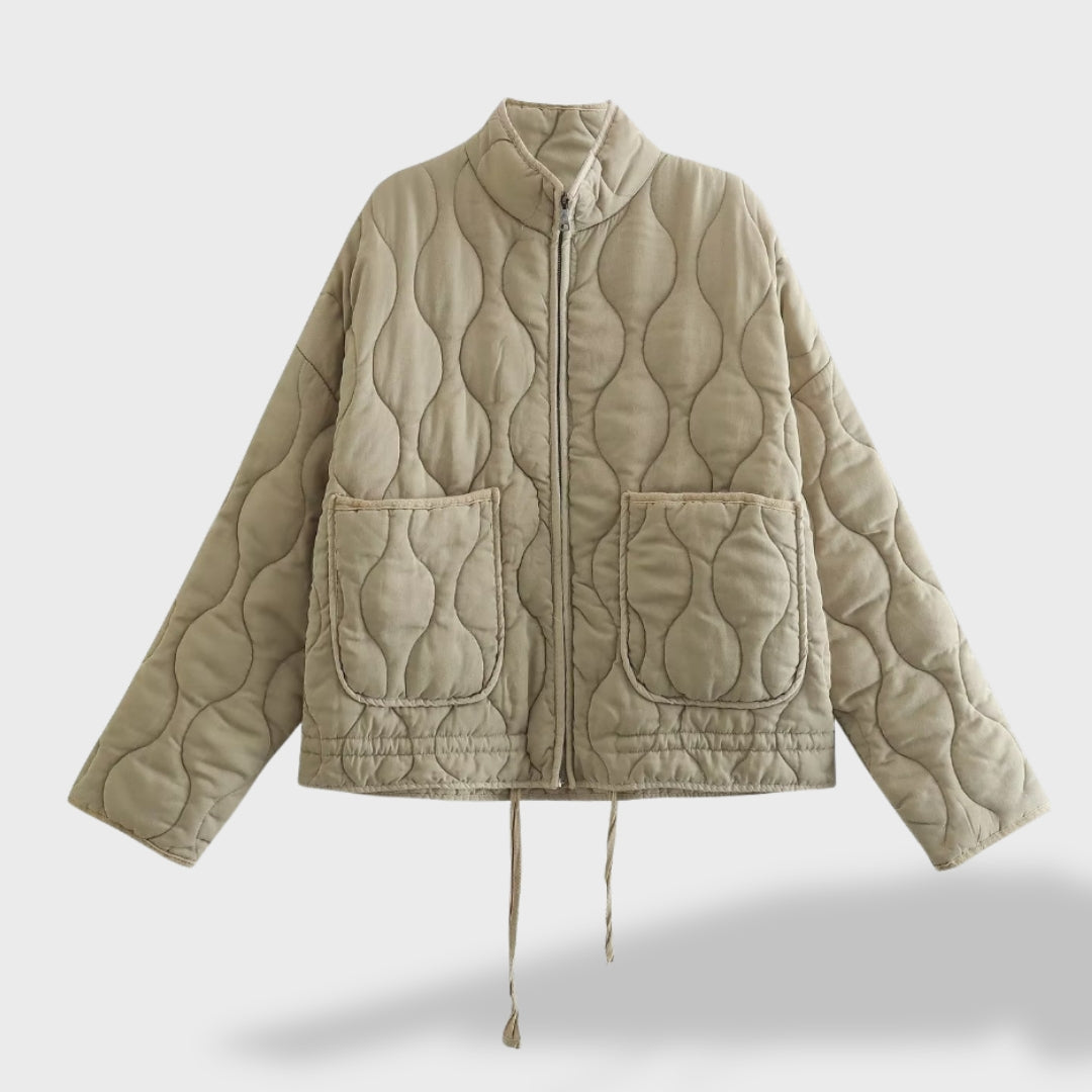 Women’s Lightweight Quilted Zip-Up Jacket