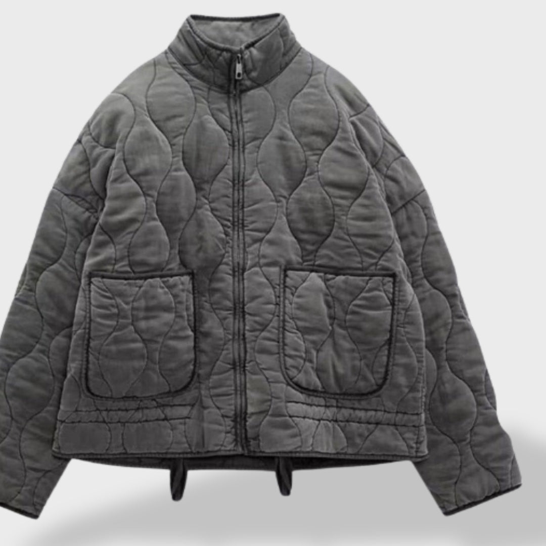 Women’s Lightweight Quilted Zip-Up Jacket