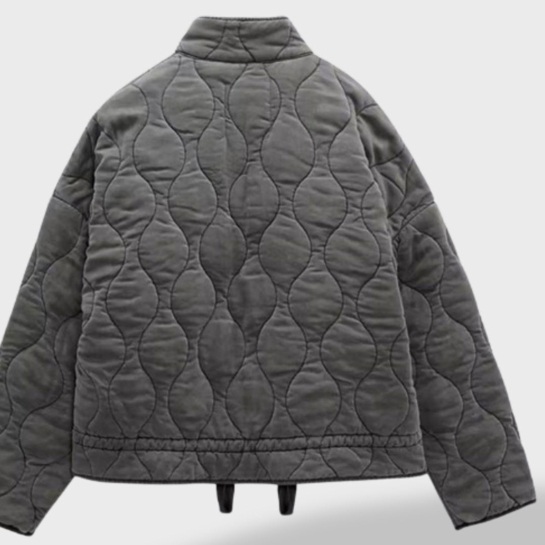 Women’s Lightweight Quilted Zip-Up Jacket