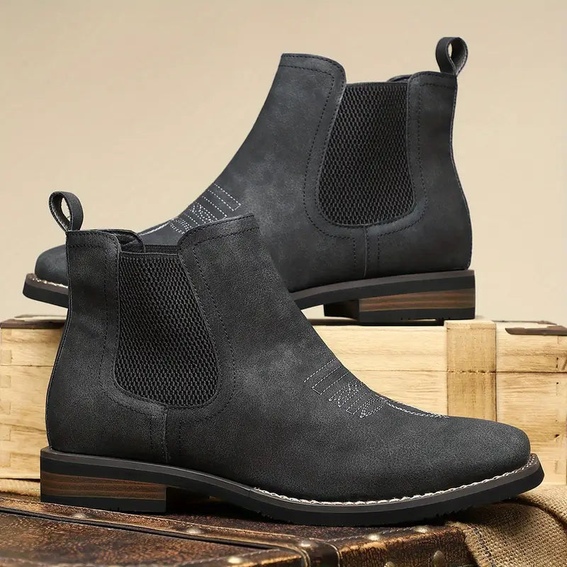 Men’s Western Chelsea Ankle Boots