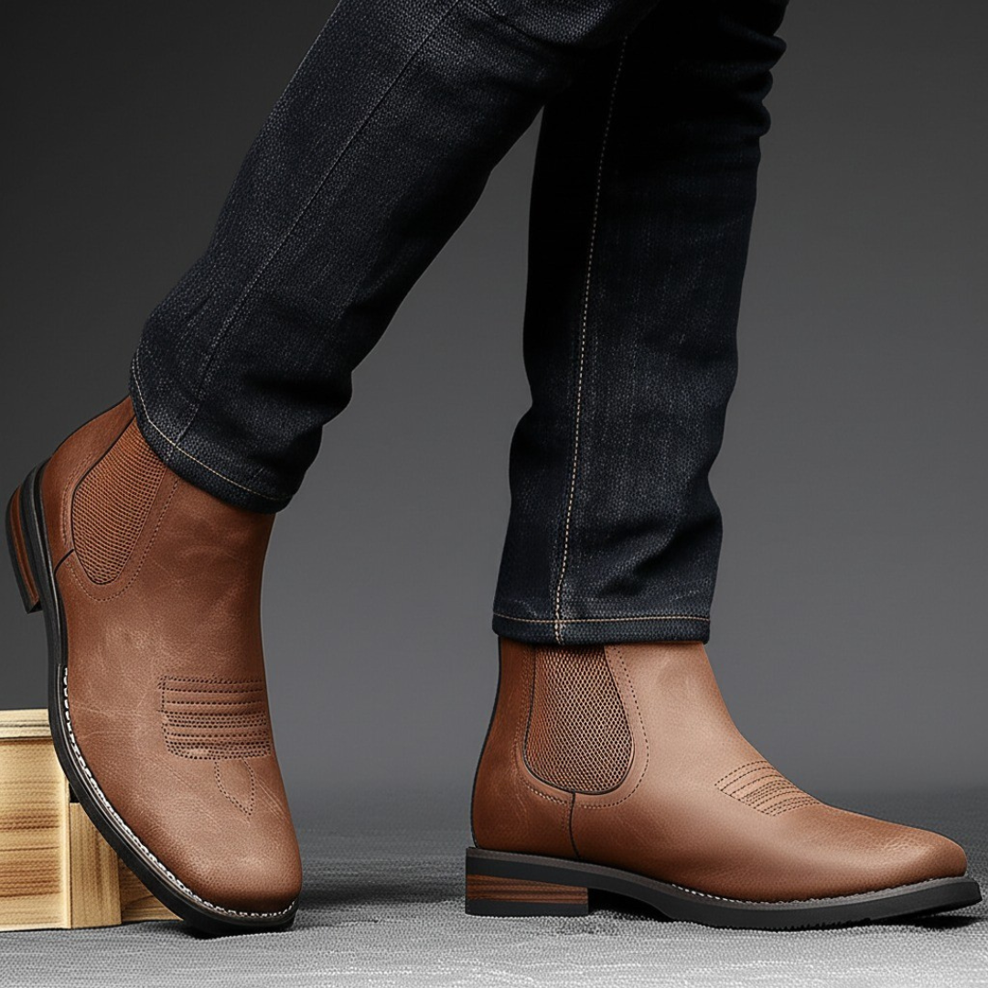 Men’s Western Chelsea Ankle Boots