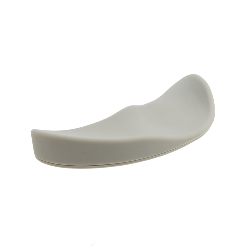 Ergonomic Mouse Wrist Rest Pad with Gliding Base and Contoured Silicone Support for Computer Gaming