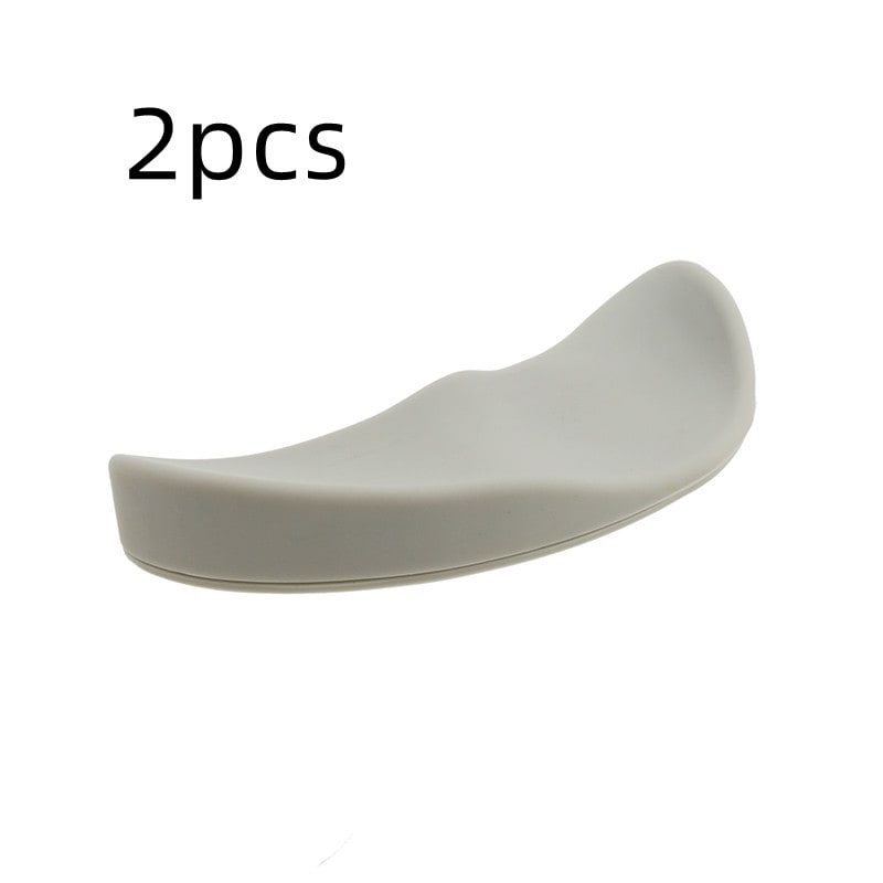 Ergonomic Mouse Wrist Rest Pad with Gliding Base and Contoured Silicone Support for Computer Gaming