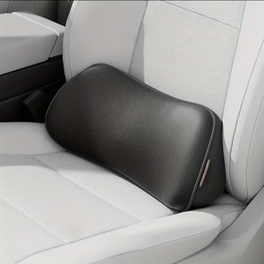 Ergonomic Seat Cushion | Contoured Memory Foam & Leatherette