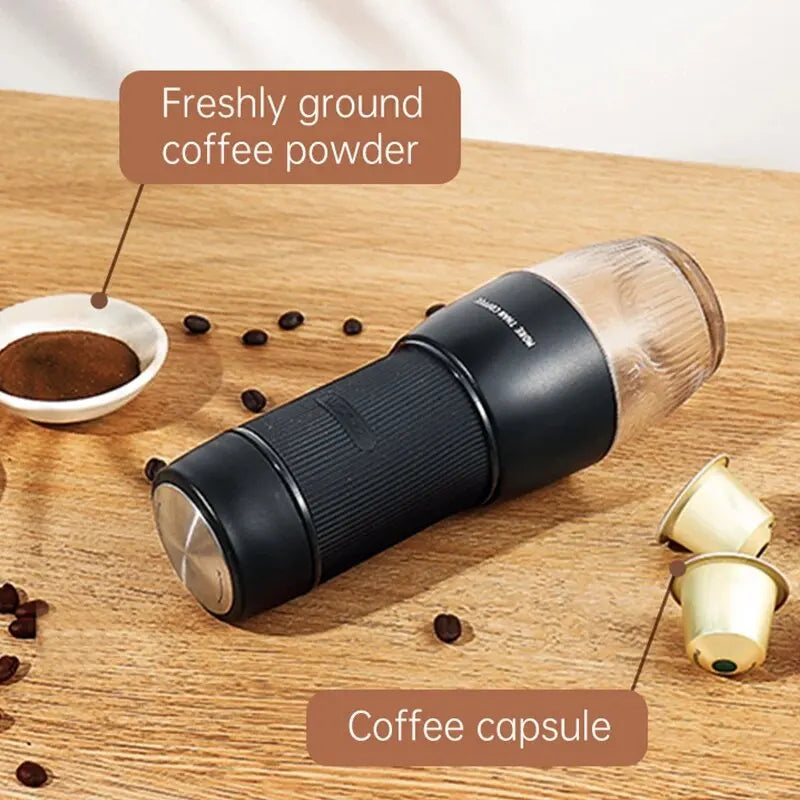 Espresso Maker | Manual 18 Bar & Capsule/Ground Compatible