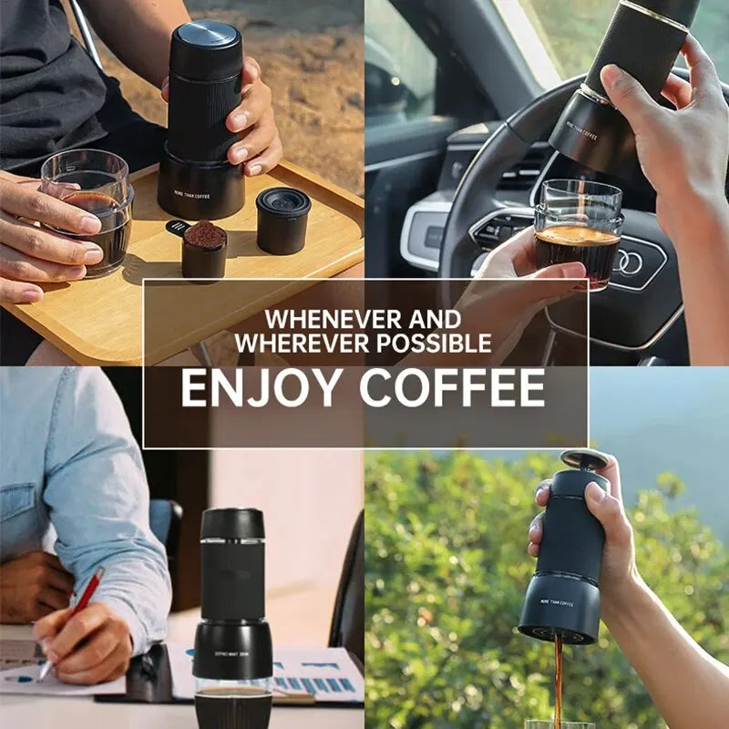Espresso Maker | Manual 18 Bar & Capsule/Ground Compatible