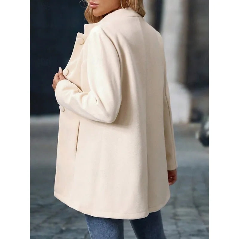 Eveline | Women's Stand-Collar Trench Coat