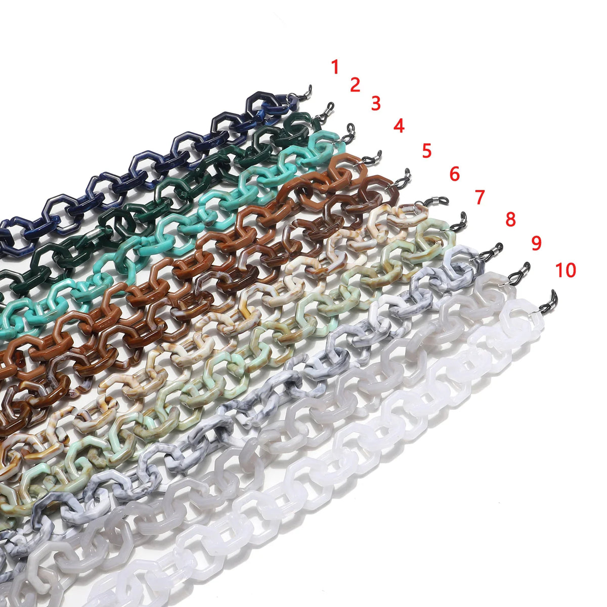 Eyewear Chain | Chunky Link Design & Adjustable Clips