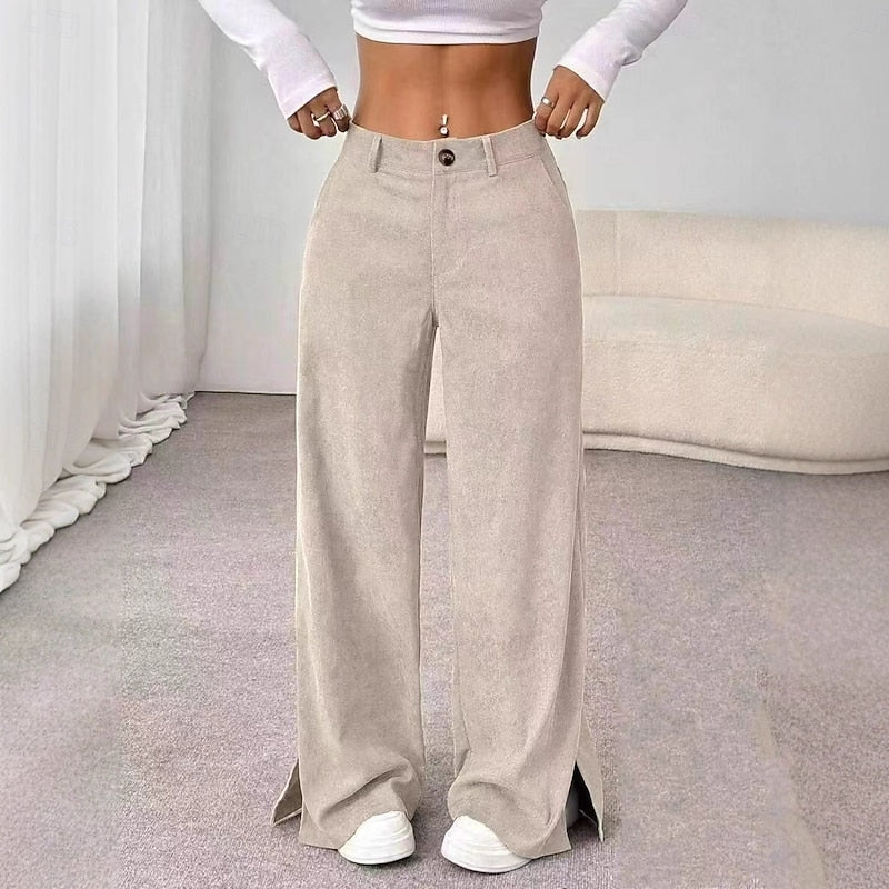 Rebecca | High Waisted Wide-Leg Pants