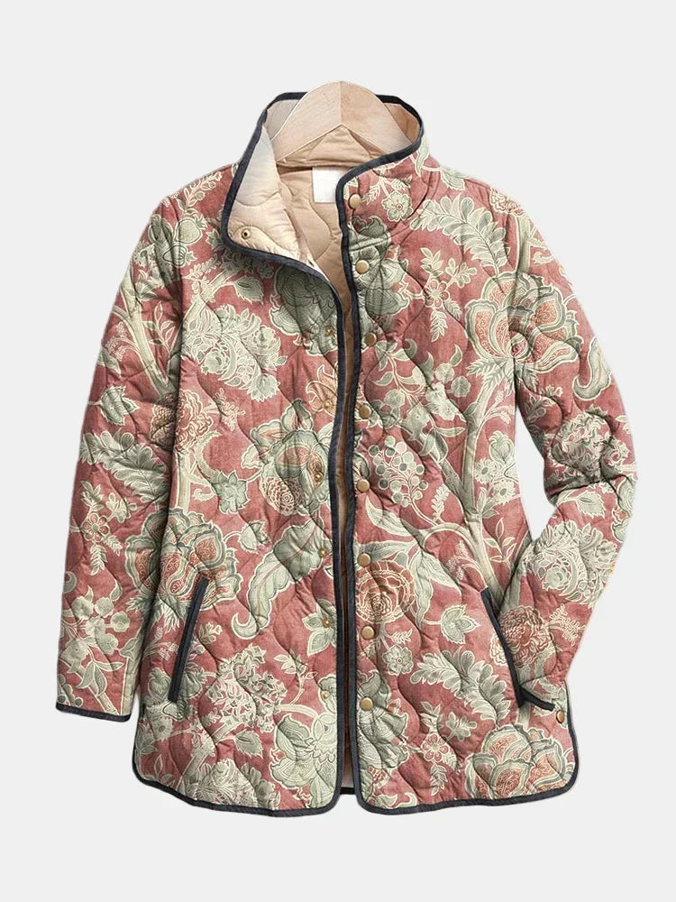 Tabitha | Vintage Floral Quilted Jacket