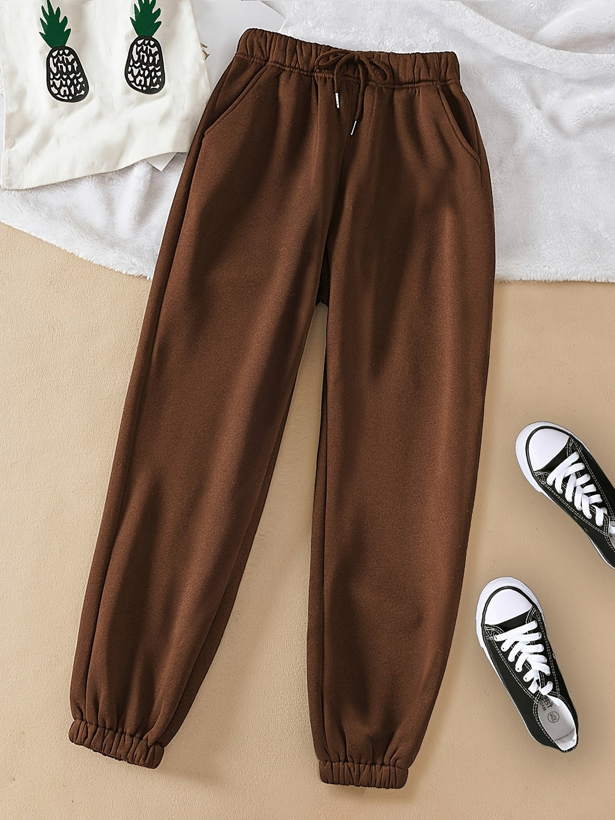 Frances | Relaxed Drawstring Lounge Sweatpants Joggers