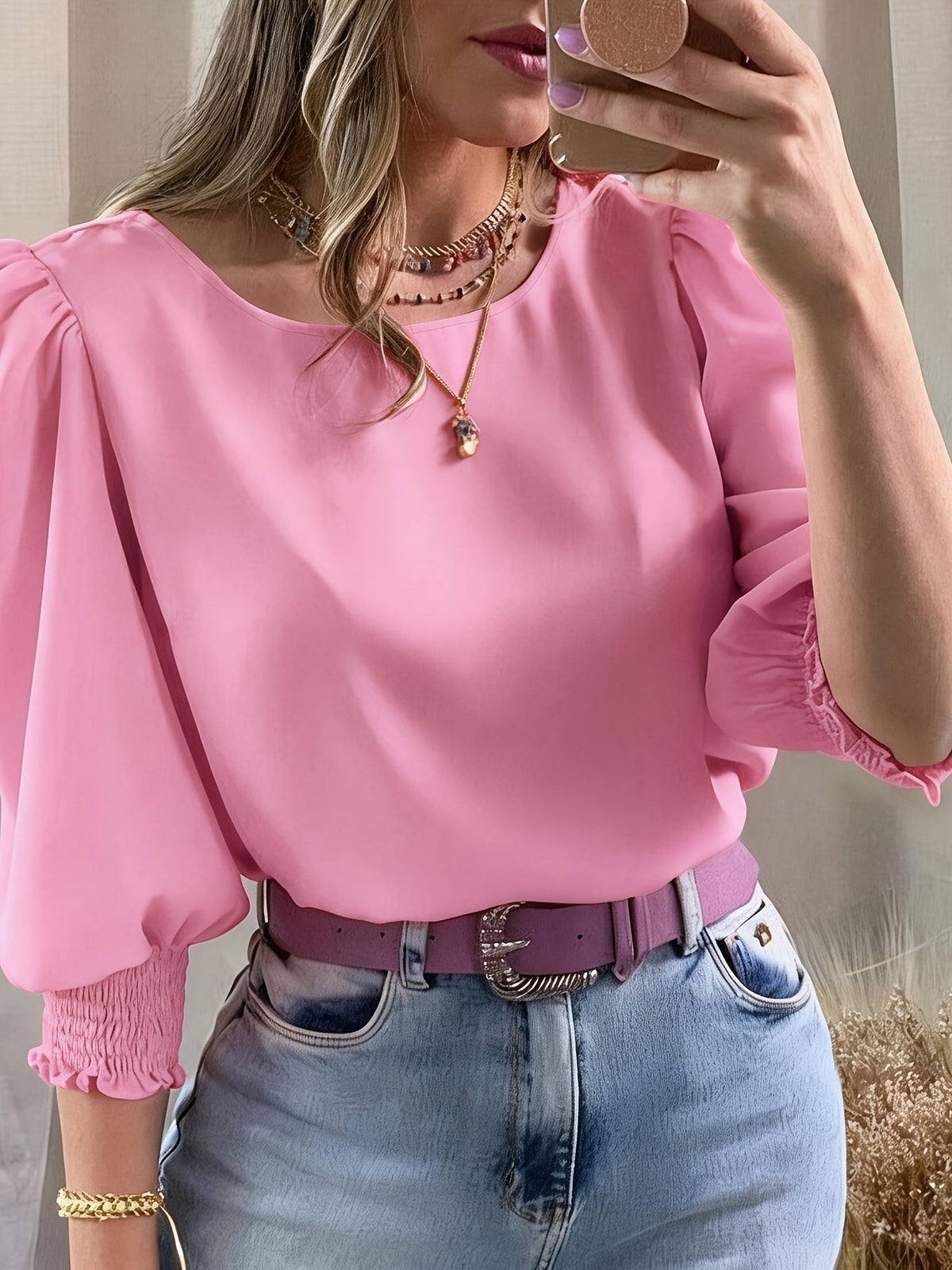 Ellen | Puff Sleeve Blouse