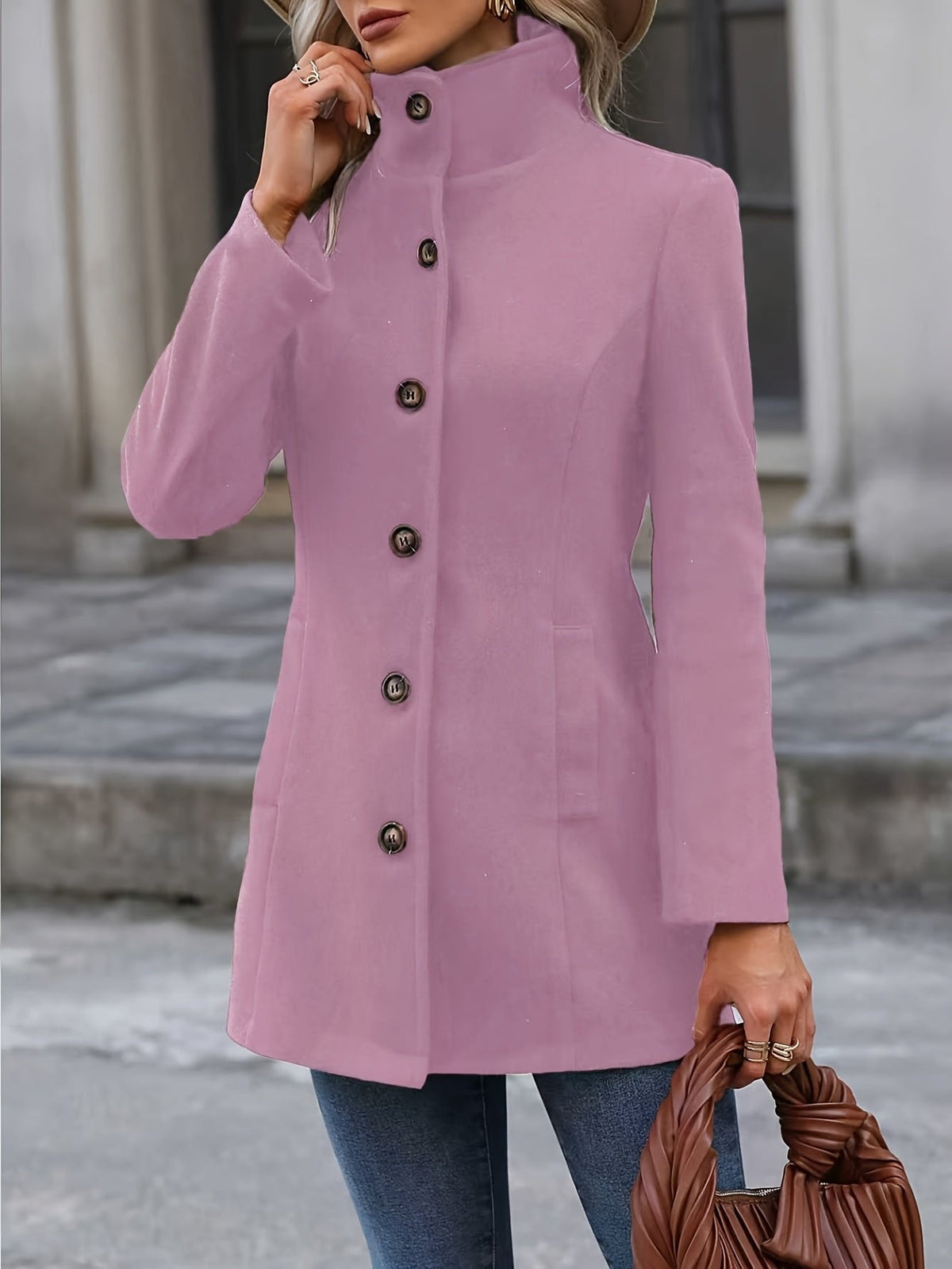 Women's Waist-Defined Trench Coat | Mid-Length