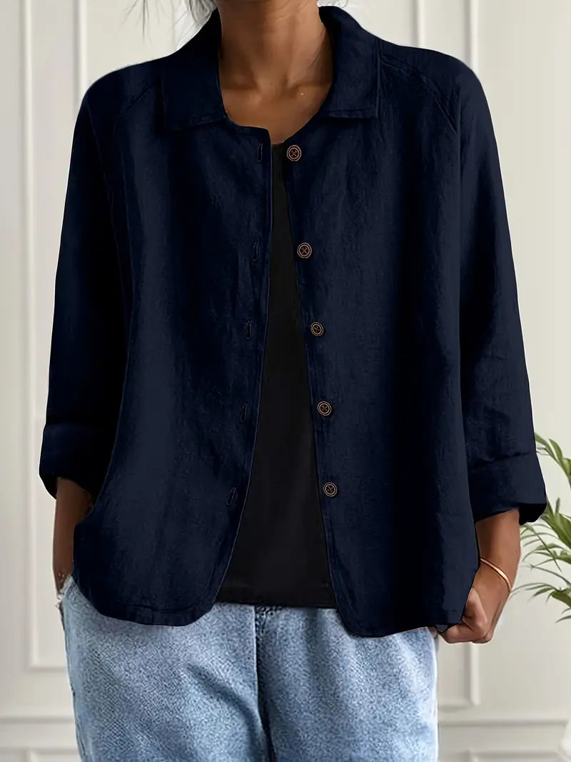 Ada | Field Button-Front Lightweight Shacket
