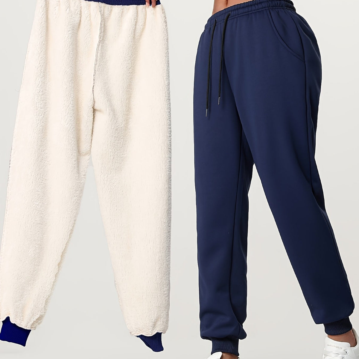 Fiona | Lined Cuffed Warm Winter Sweatpants Joggers