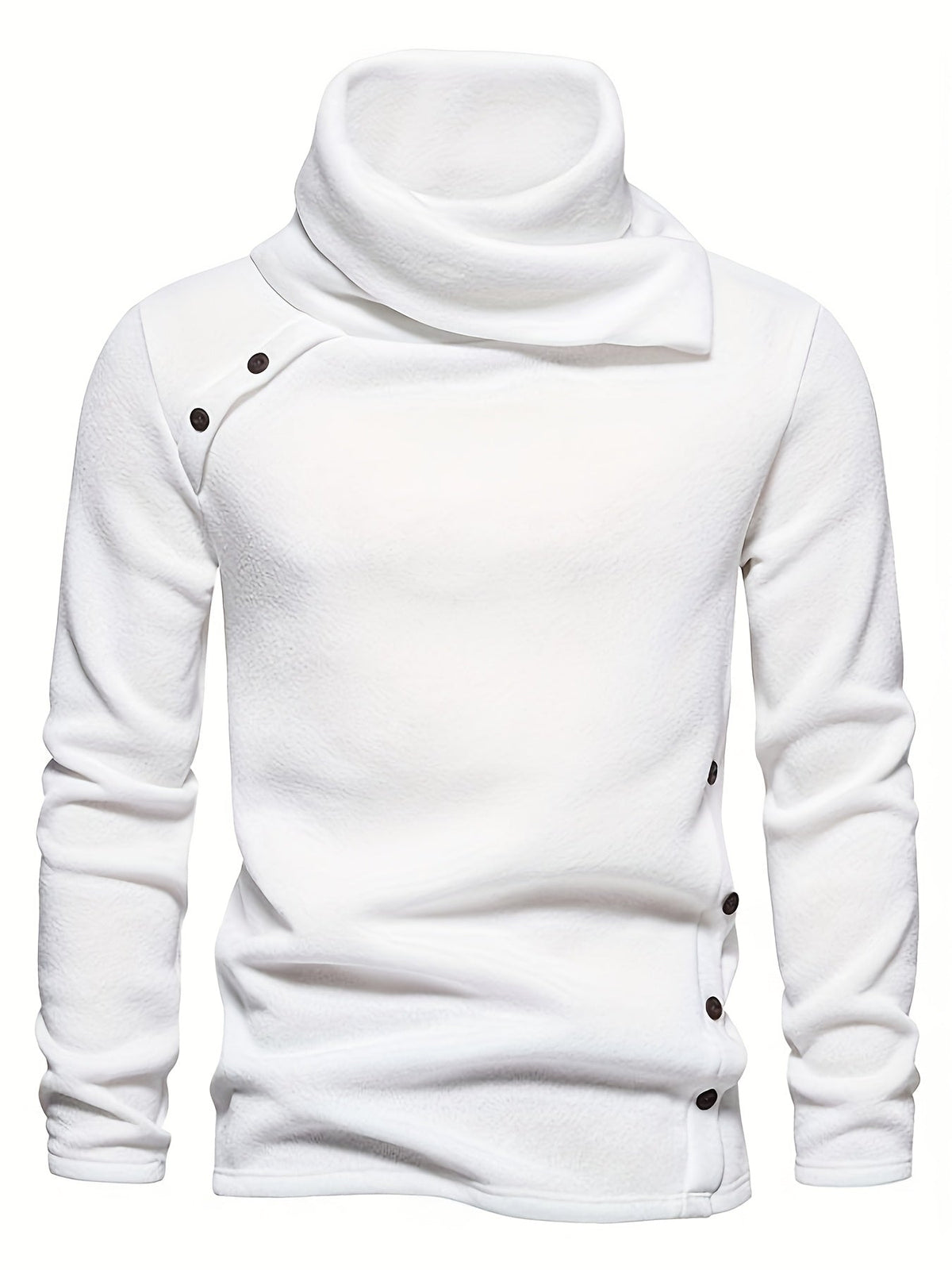 Nash | Slouchy Collar Button-Up Sweater