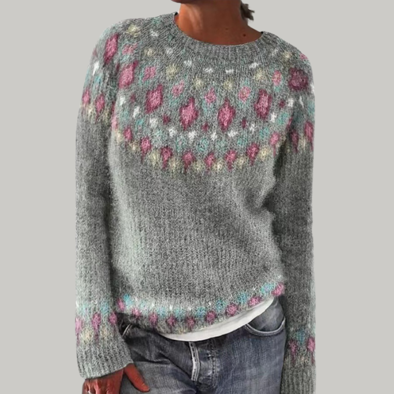 Dinah | Nordic Pattern Sweater