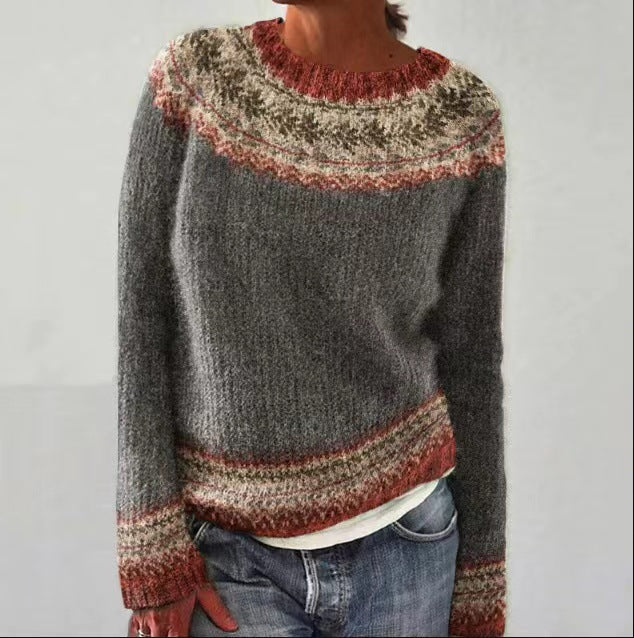 Dinah | Nordic Pattern Sweater