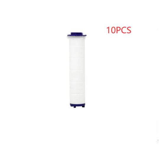 Filtered Shower Head with High Pressure Water Filtration and Rotating Propeller Fan Handheld