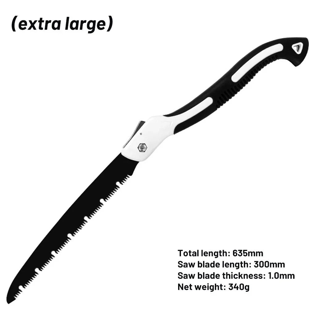 Folding Hand Saw | SK5 Steel Serrated & Non-Slip Handle