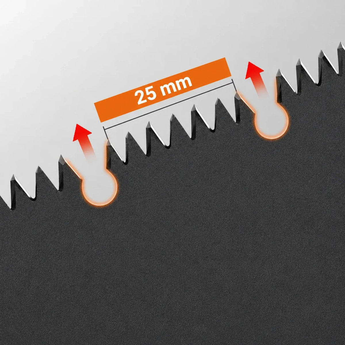 Folding Hand Saw | SK5 Steel Serrated & Non-Slip Handle