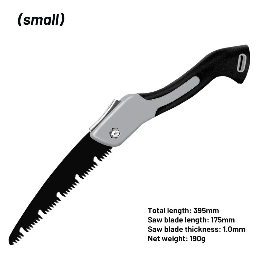 Folding Hand Saw | SK5 Steel Serrated & Non-Slip Handle