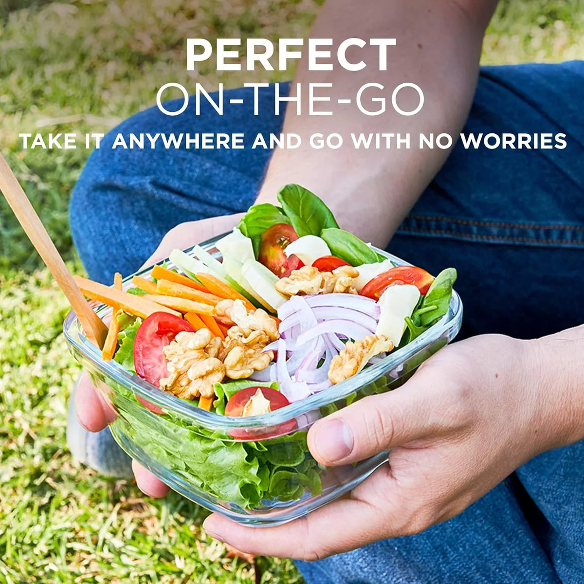 Food Storage Containers | Glass Airtight & Leak-Proof | 8-Piece Set