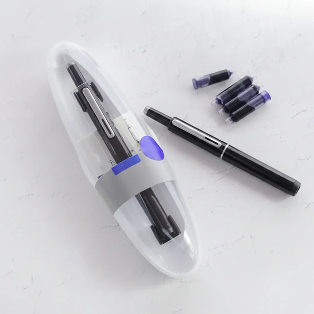 Fountain Pen | Retractable Tip, Ergonomic Grip & Smooth Writing