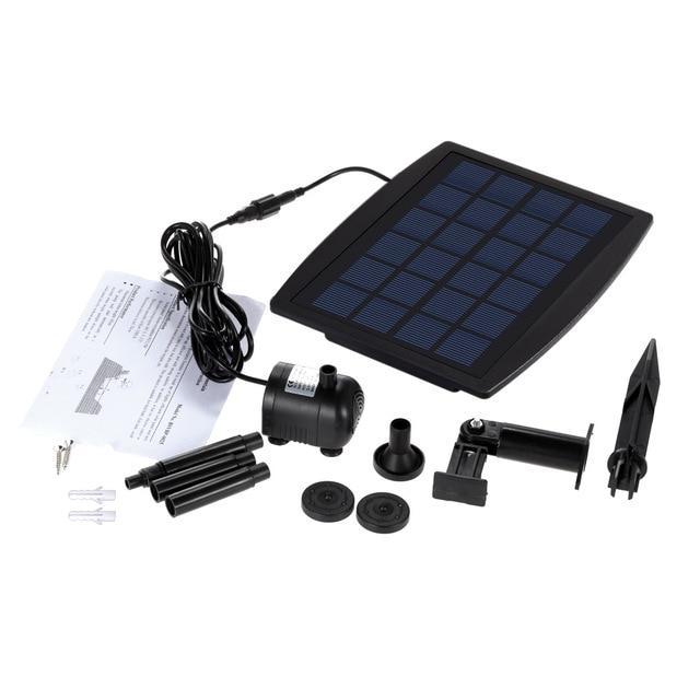 Fountain Pump | Solar-Powered Brushless & Automatic | 150 L/H
