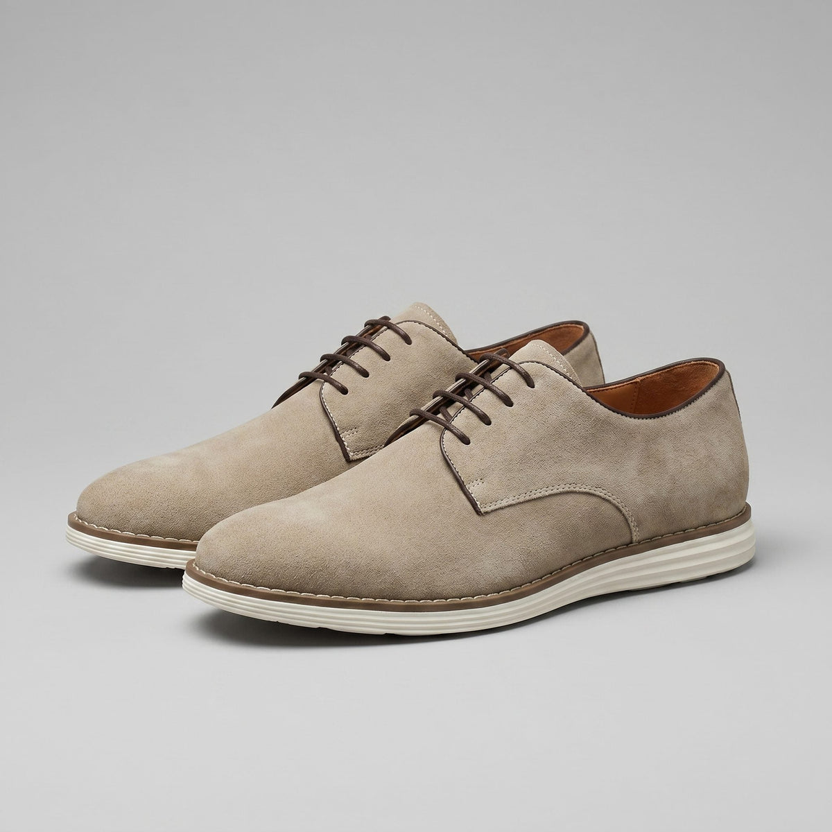 Francisco | Men's Suede Lace-Up Derby Shoes