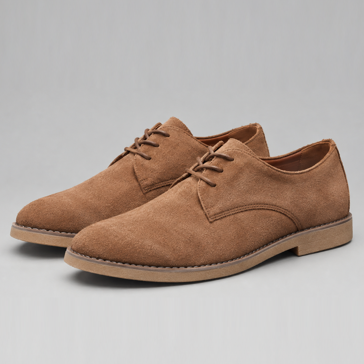 Francisco | Men's Suede Lace-Up Derby Shoes