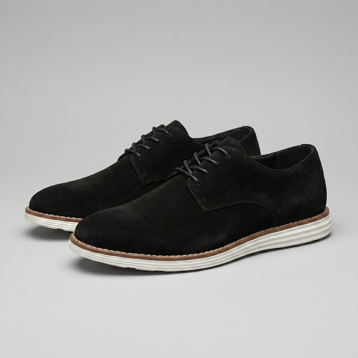 Francisco | Men's Suede Lace-Up Derby Shoes